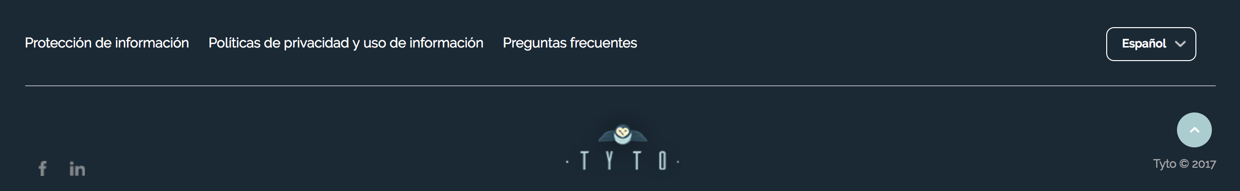 footer diccionario