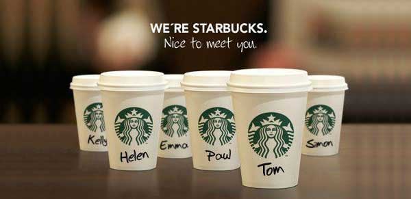 starbucks one to one mkt